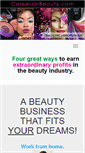 Mobile Screenshot of careersinbeauty.com